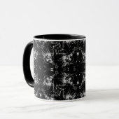 Abstrakte Raben-Tasse Tasse (Vorderseite Links)