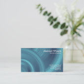 Abstrakte Räder 014 Visitenkarte (Stehend Vorderseite)