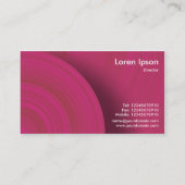 Abstrakte Räder 017 Visitenkarte (Rückseite)