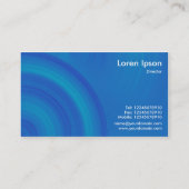 Abstrakte Räder 01 Visitenkarte (Rückseite)