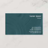 Abstrakte Räder 05 Visitenkarte (Rückseite)