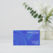 Abstrakte Räder 06 Visitenkarte (Stehend Vorderseite)