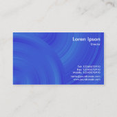 Abstrakte Räder 06 Visitenkarte (Rückseite)