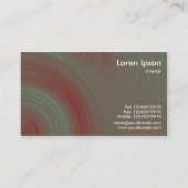 Abstrakte Räder 07 Visitenkarte (Rückseite)