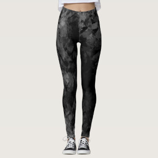 Abstrakte Radialabstufung - Leggings