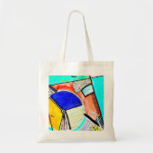 Abstrakte Radtotentasche Tragetasche (Vorne)