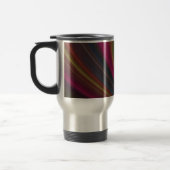 Abstrakte Rainbow Aluminium Travel Mug Reisebecher (Links)