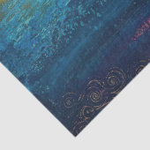 Abstrakte Rainbow-Blume Seidenpapier (Detail)