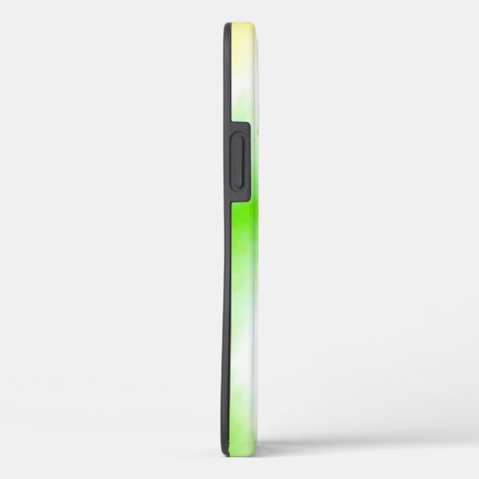 Abstrakte Rainbow-Gefärbte Krawatte Monogramm und Case-Mate iPhone Hülle (Rückseite / Rechts)