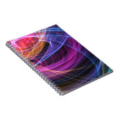 Abstrakte Rainbow-Lampen Notizblock (Rechte Seite)