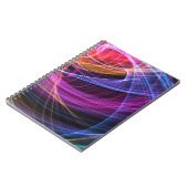 Abstrakte Rainbow-Lampen Notizblock (Linke Seite)