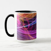 Abstrakte Rainbow-Lampen Tasse (Links)