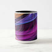Abstrakte Rainbow-Lampen Tasse (Zentrum)