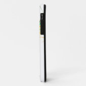 Abstrakte Rainbow Lorikeet Paint-Spritzer Case-Mate iPhone Hülle (Hinten/Links)