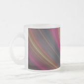 Abstrakte Rainbow Mattiert Glass Tasse (Links)