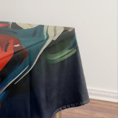 Abstrakte Rainbow Splash Rhapsody Art Tischdecke (Beispiel)