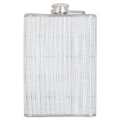 Abstrakte Raindrops Flachmann (Rückseite)