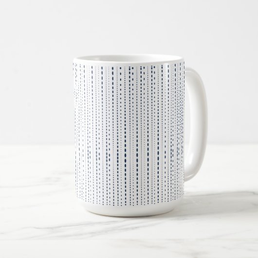 Abstrakte Raindrops Kaffeetasse (VorderseiteRechts)