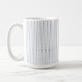 Abstrakte Raindrops Kaffeetasse (Links)
