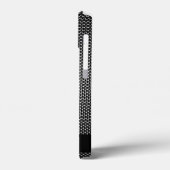 Abstrakte Rastertextur mit benutzerdefinierbarem N Case-Mate iPhone Hülle (Rückseite / Links)