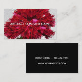 Abstrakte Rays Business Card Visitenkarte (Vorne/Hinten)