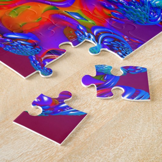 Abstrakte Reaktionen Puzzle (Seite)