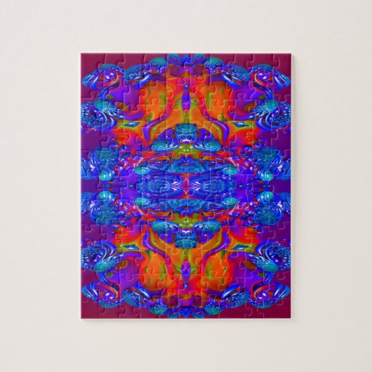 Abstrakte Reaktionen Puzzle (Vertikal)