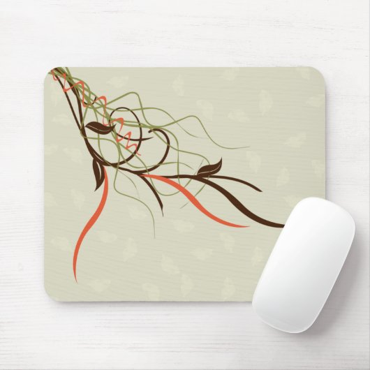 Abstrakte Reben Mousepad (Mit Mouse)