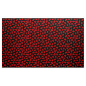 Abstrakte Rechtecke 081122 - Rot auf Schwarz Stoff (Yard (91,4 cm))