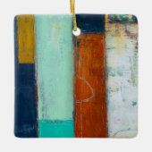 Abstrakte Rechtecke Keramikornament (Vorderseite)