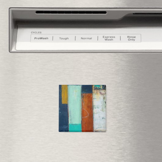 Abstrakte Rechtecke Magnet (In Situ (Geschirrspüler))