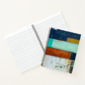 Abstrakte Rechtecke Notizblock (Innenseite)