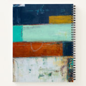 Abstrakte Rechtecke Notizblock (Rückseite)
