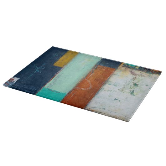 Abstrakte Rechtecke Schneidebrett (Ecke)