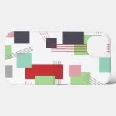 Abstrakte Rechtecke und Linien Case-Mate iPhone Hülle (Rückseite (Horizontal))