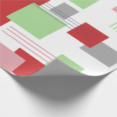 Abstrakte Rechtecke und Linien  Geschenkpapier (Ecke)