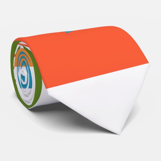 Abstrakte Rechtecke und Linien Krawatte (Gerollt)