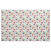 Abstrakte Rechtecke und Linien Stoff (Fat Quarter (45,7 x 55,9 cm))