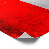 Abstrakte Rechtecke und Quadrate Kunstposter druck Poster (Ecke)