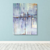 Abstrakte Reflexion Leinwanddruck (Insitu (Holzboden))