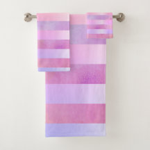 Abstrakte Regenbogen-Blume Streifen in Wasserfarbe