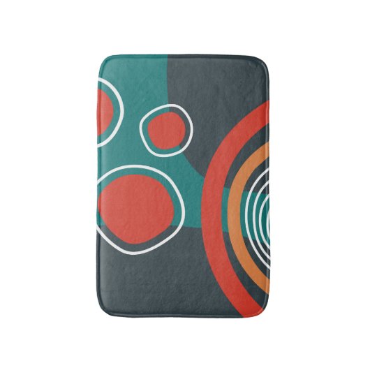 Abstrakte Regenbogen- und Sunnenbilder Badematte (Vorderseite Vertikal)