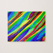 Abstrakte Regenbogenfarbe Puzzle (Horizontal)
