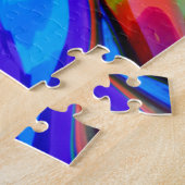 Abstrakte Regenbogenfarbe Puzzle (Seite)