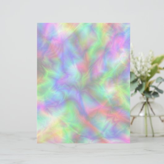 Abstrakte Regenbogenfarben (Stehend Vorderseite)