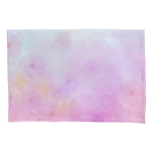 Abstrakte Regenbogenfarben-Blume Kissenbezug (Vorderseite)