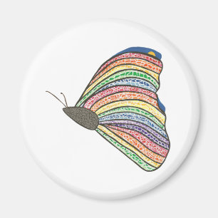 Abstrakte Regenbogenmosaike Malkmagnete Magnet