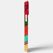 Abstrakte Regenbogenstreifen Inspirivity Modern Fu Case-Mate iPhone Hülle (Rückseite / Rechts)