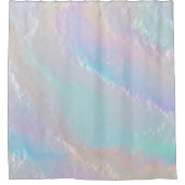 Abstrakte Regenbogentextur Duschvorhang (Vorderseite)