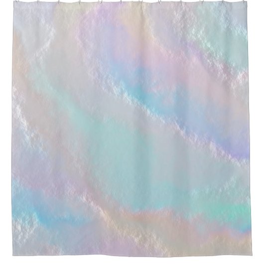 Abstrakte Regenbogentextur Duschvorhang (Vorderseite)